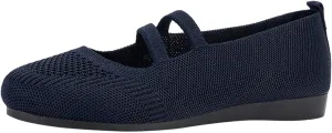 AMDBEL Ballet Flats Shoes for Women Dressy, Women's Ballet Flats Shoes Work Flats Office Shoes Pointed Toe Leopard Flats