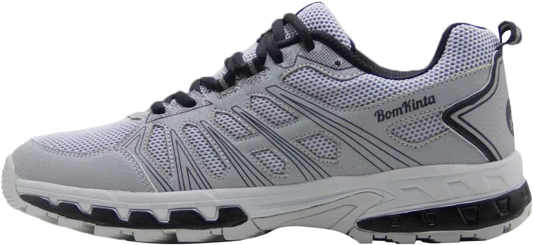 BomKinta Men's Walking Shoes Breathable Gym Sneakers Fashion Athletic Shoes