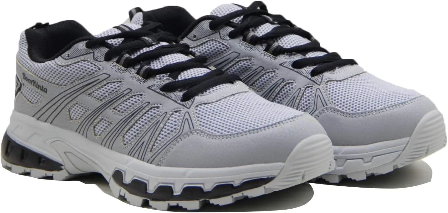 BomKinta Men's Walking Shoes Breathable Gym Sneakers Fashion Athletic Shoes