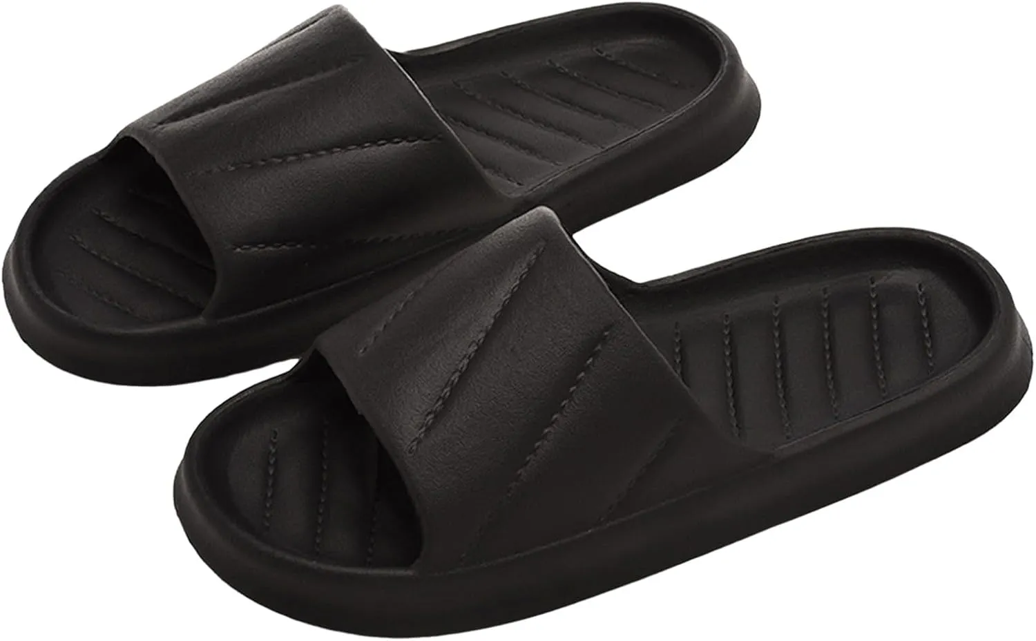 Cloud Slippers for Men Slides for Women Mens Slippers Shower Shoes Women Indoor Quick Drying Ultimate Comfort