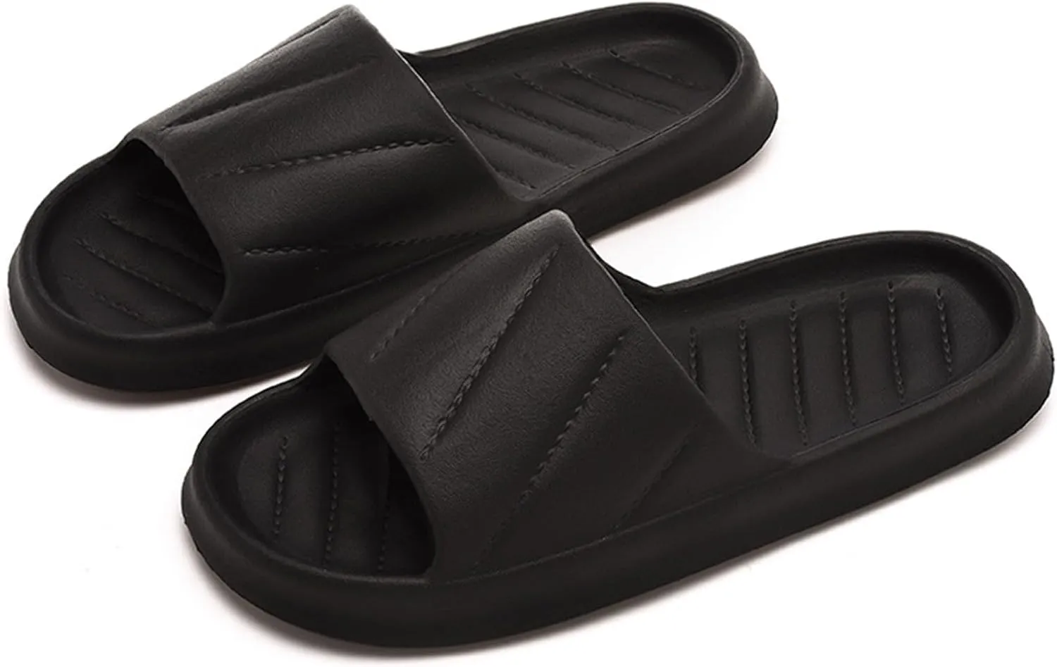 Cloud Slippers for Men Slides for Women Mens Slippers Shower Shoes Women Indoor Quick Drying Ultimate Comfort
