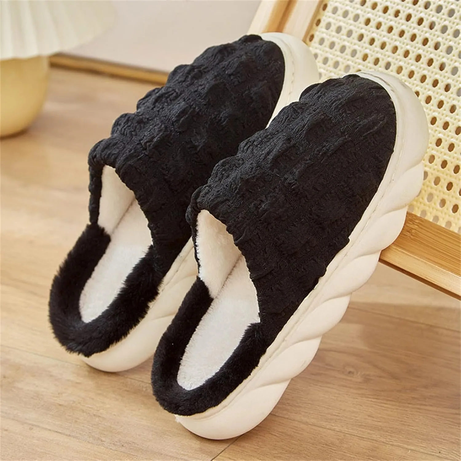 Couple House Slippers Slippers for Women for Winter Slippers for Women with Arch Support Hotel Slippers for Men Christmas Lights Outdoor Gifts for Him 2023