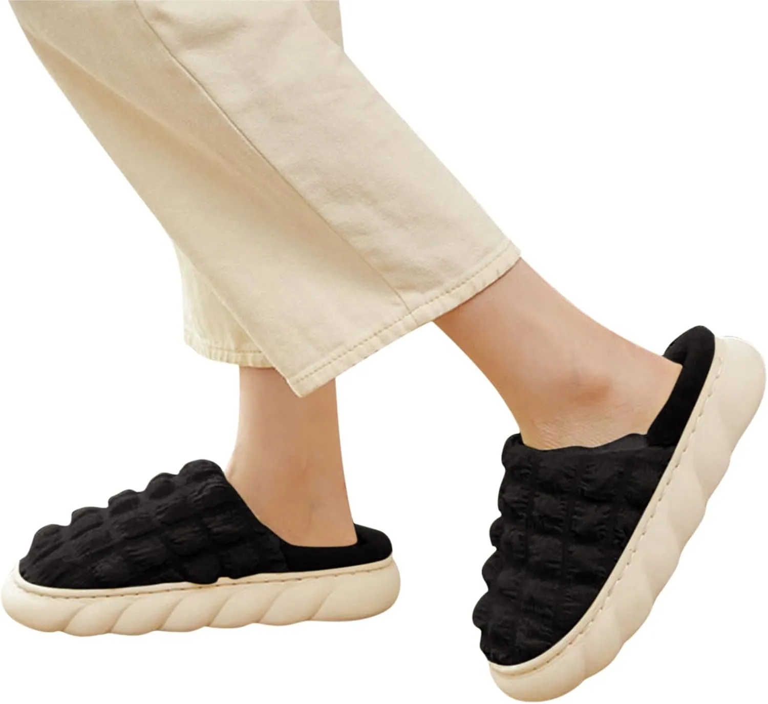 Couple House Slippers Slippers for Women for Winter Slippers for Women with Arch Support Hotel Slippers for Men Christmas Lights Outdoor Gifts for Him 2023