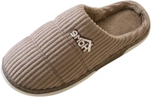 Couple House Slippers Slippers for Women for Winter Slippers for Women with Arch Support Hotel Slippers for Men Christmas Lights Outdoor Gifts for Him 2023