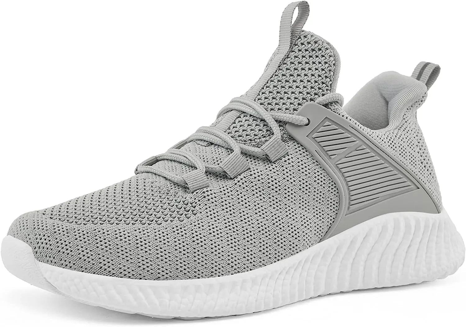 KPP Walking Shoes for Men Breathable Tennis Running Gym Sneakers Slip On Memory Foam Shoes
