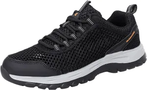 Mens Running Hollow Sneaker Womens Gym Walking Breathable Non Gym Sports Lace Up Trainers Tennis Lightweight Shoes