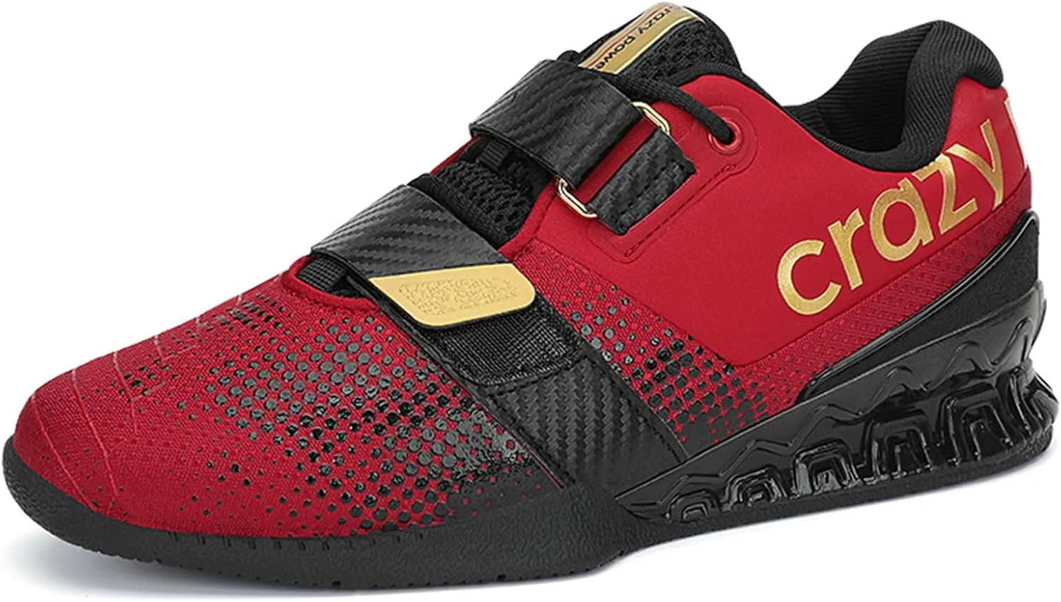 ONAIC Men's Weightlifting Shoes Indoor Fitness Trainers Breathable Squat Gym Sneakers