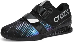 ONAIC Men's Weightlifting Shoes Indoor Fitness Trainers Breathable Squat Gym Sneakers