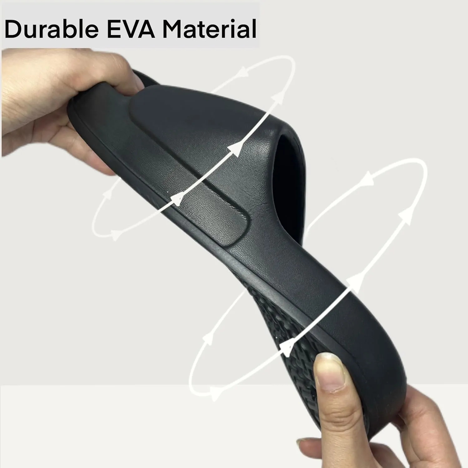 Pillow Slippers for Women and Men, EVA Cushioned Thick Sole Soft Slippers, Non-Slip Quick Drying Bathroom Shower Spa Pool Gym Cloud House Slides Sandals Summer Slippers for Indoor & Outdoor