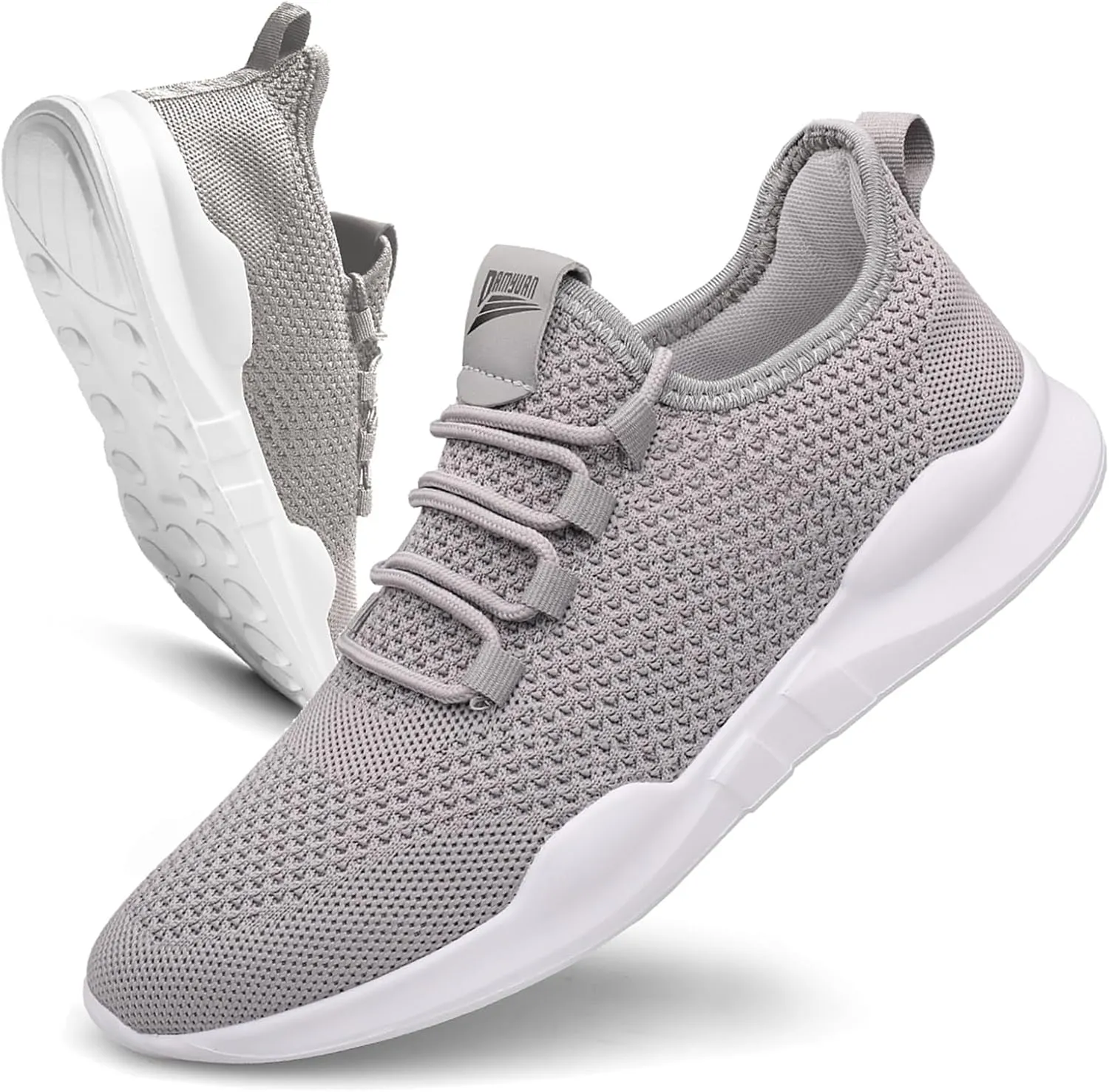 QIJGS Mens Running Shoes Sport Athletic Gym Sneakers Mesh Lightweight Tennis Fashion Workout Casual Shoes