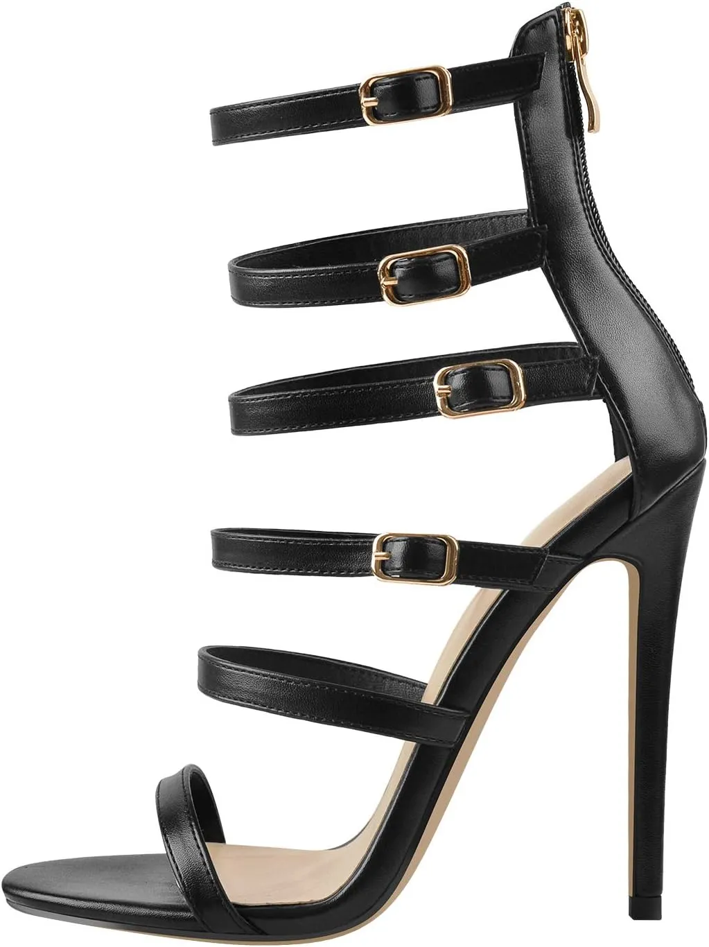 richealnini Sexy Stilettos High Heels Sandals Party Dress