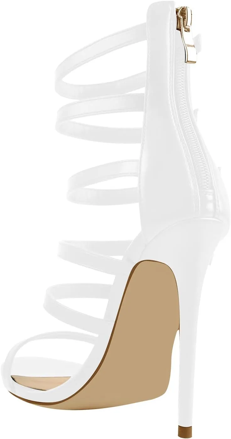 richealnini Sexy Stilettos High Heels Sandals Party Dress