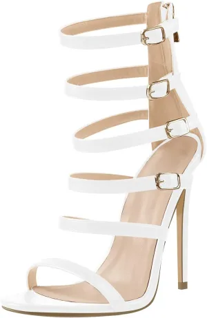 richealnini Sexy Stilettos High Heels Sandals Party Dress