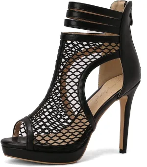 Roimaash Fashion High Top Sandals Stiletto High Heels