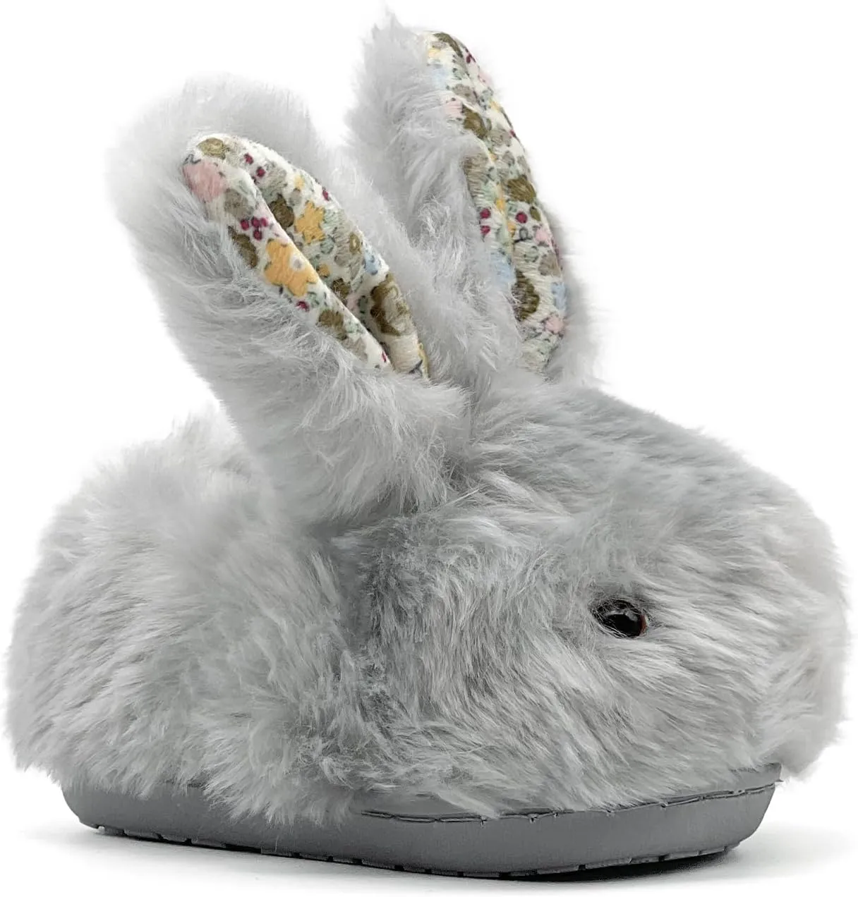 rosyclo Toddler Slippers Boy and Girl Bunny Slippers Plush Cute Non-Slip Warm Winter Shoes, Suitable for indoor and outdoor Kids Slippers