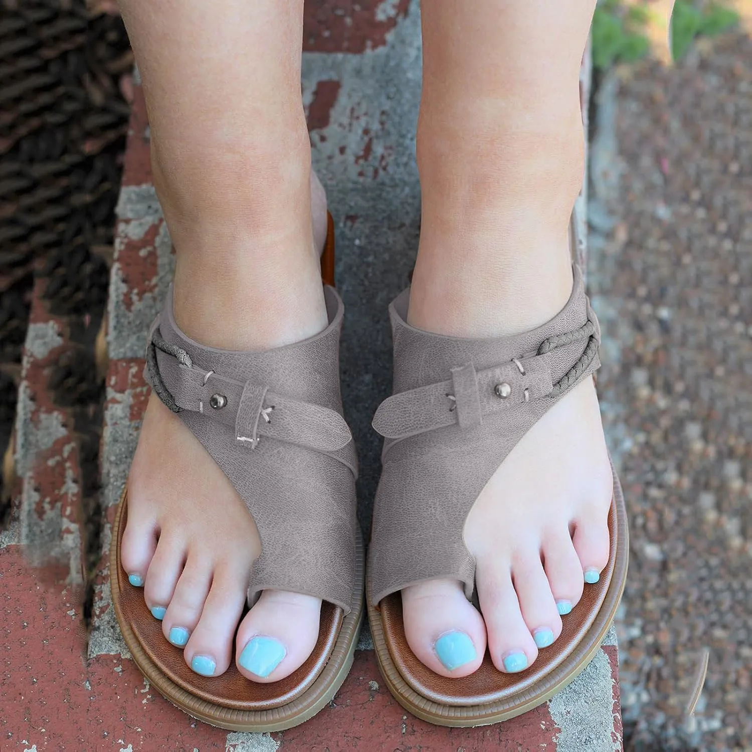 Sandalias para Mujer Elegantes, Flip Flops for Women Summer Beach Casual Sandals Comfortable Comfy Flip Flops