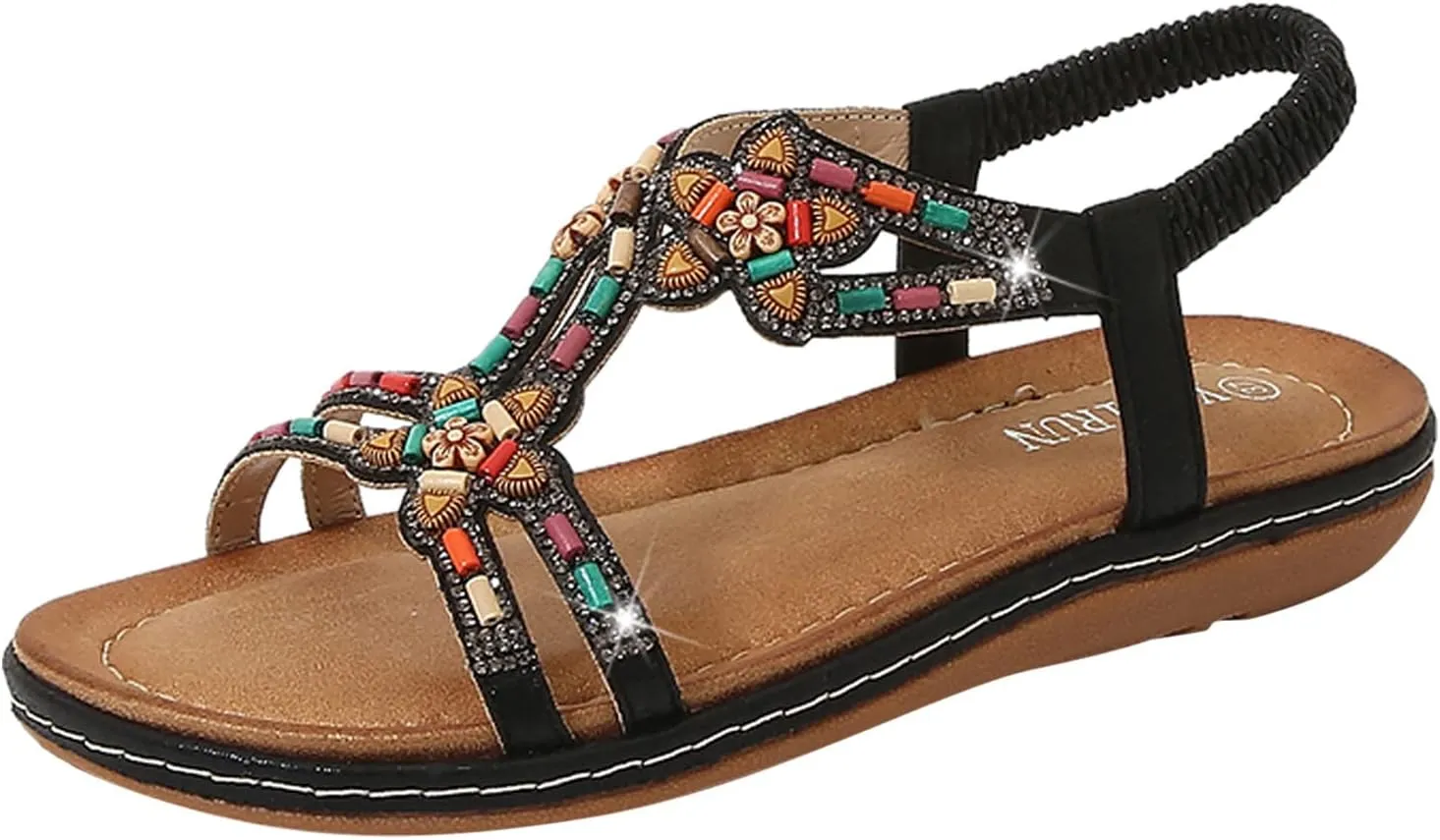 Sandals Womens Platform Sandals Women's Low Wedges Open Toe Flatforms Wedge Girls Ladies Summer Beach