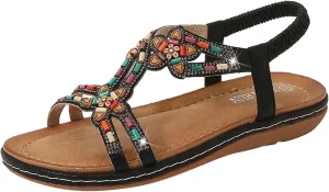 Sandals Womens Platform Sandals Women's Low Wedges Open Toe Flatforms Wedge Girls Ladies Summer Beach