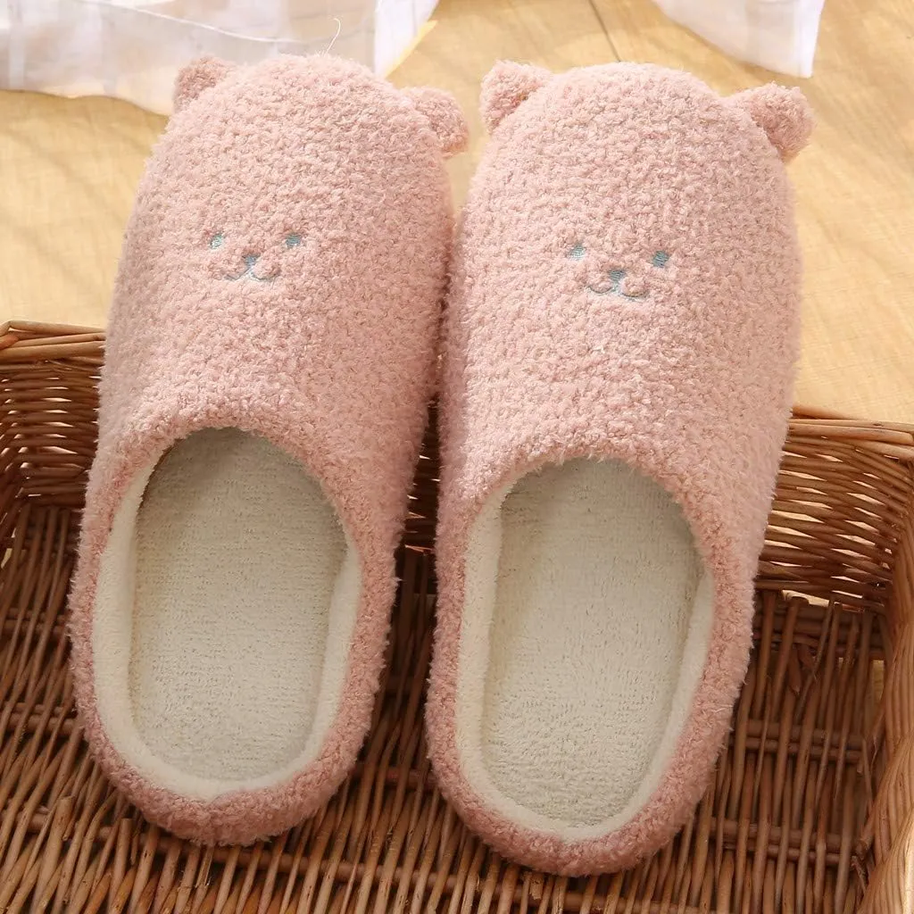 SBGMoSJ Womens Fuzzy Memory Foam Fluffy Winter Slippers Indoor Slippers Winter Supportive House Slippers Cute House Slippers for Women Boots Led Christmas Lights Gifts for Husband 2023