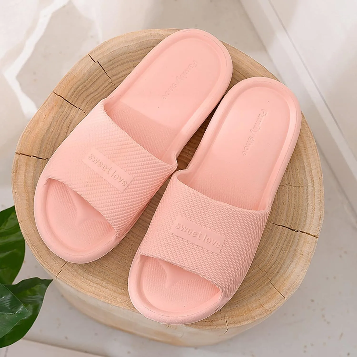 Shower Slippers Mens Slides Bath Slippers Cloud for Men House with Arch Support Travel for Women and Men