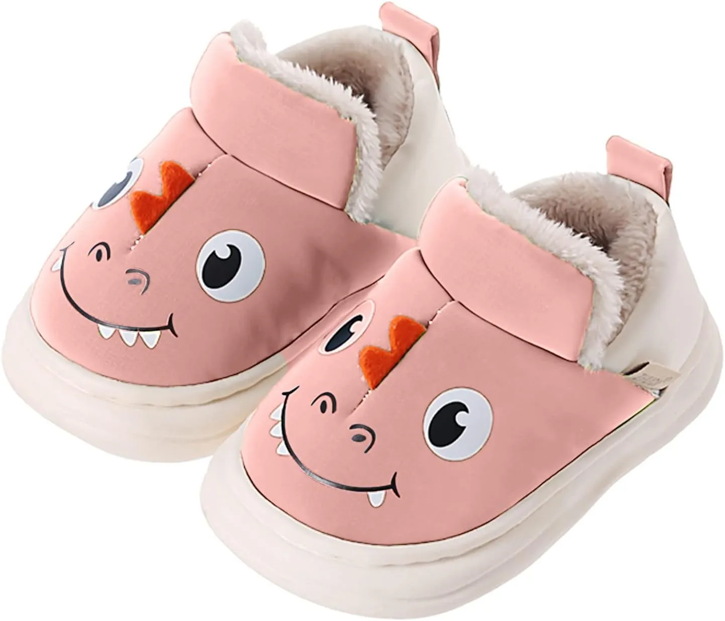 Slipper for Kids Size 2 Children Cotton Slippers Boys Smlie Dinosaur Bag With Cotton Shoes Household 8c Boys Sandals
