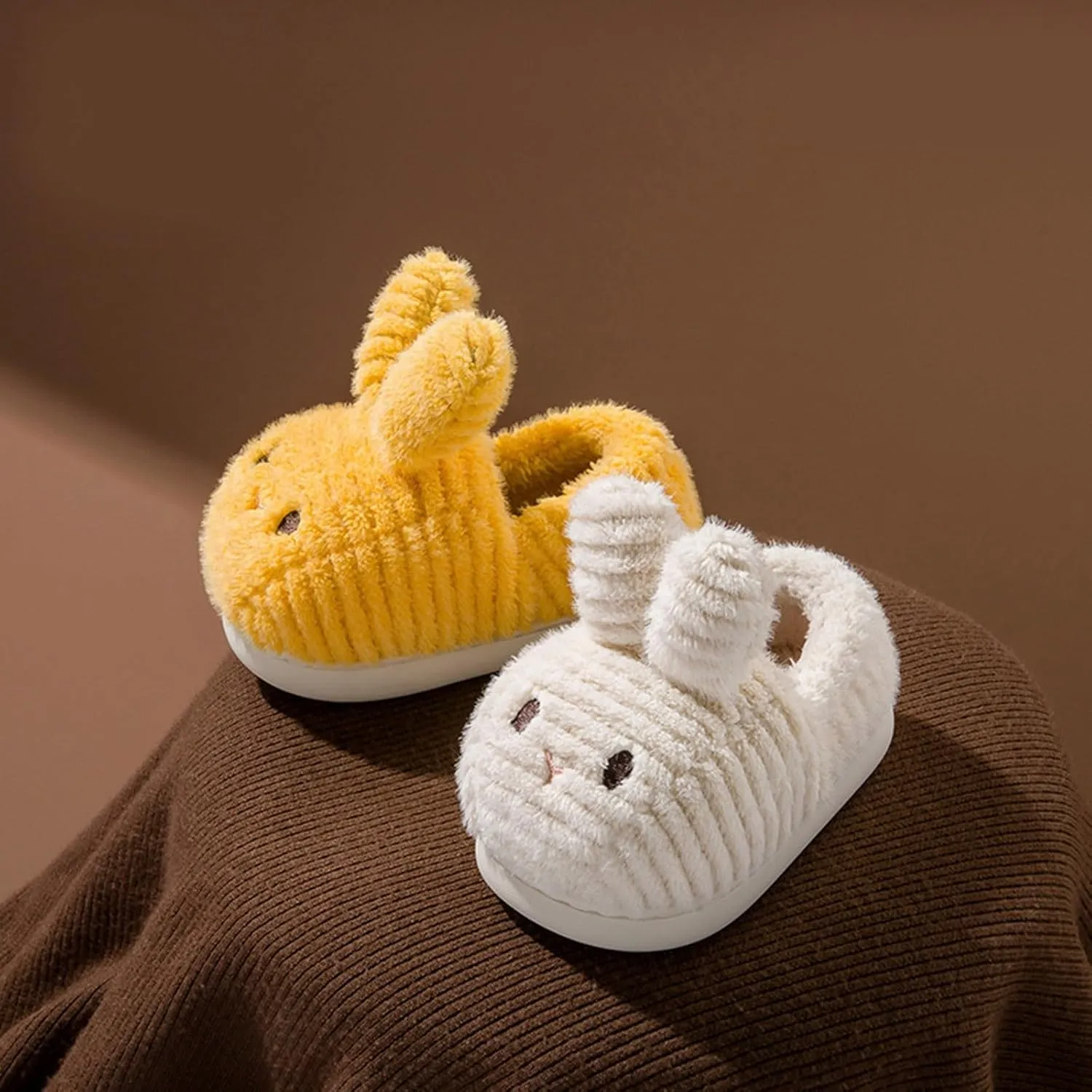 Slippers for Girls Size 12 Fashion Cute Autumn And Winter Girls Boys Slippers Flat Soft Girls Fuzzy Flip Flop Slippers