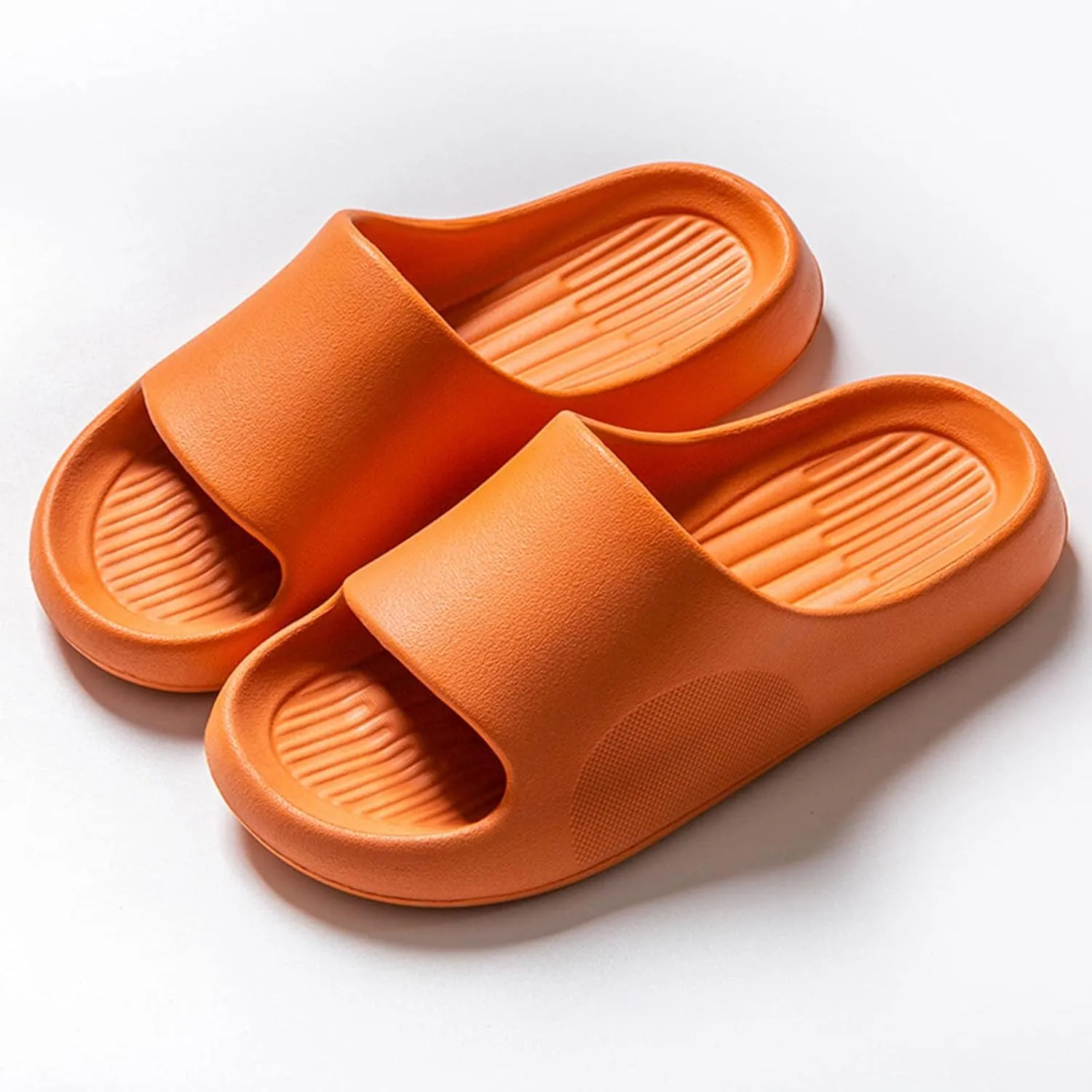 Summer Slides Sandals for Women Quick Drying Non Slip Slippers Beach Sandals Pillow Slippers for Women