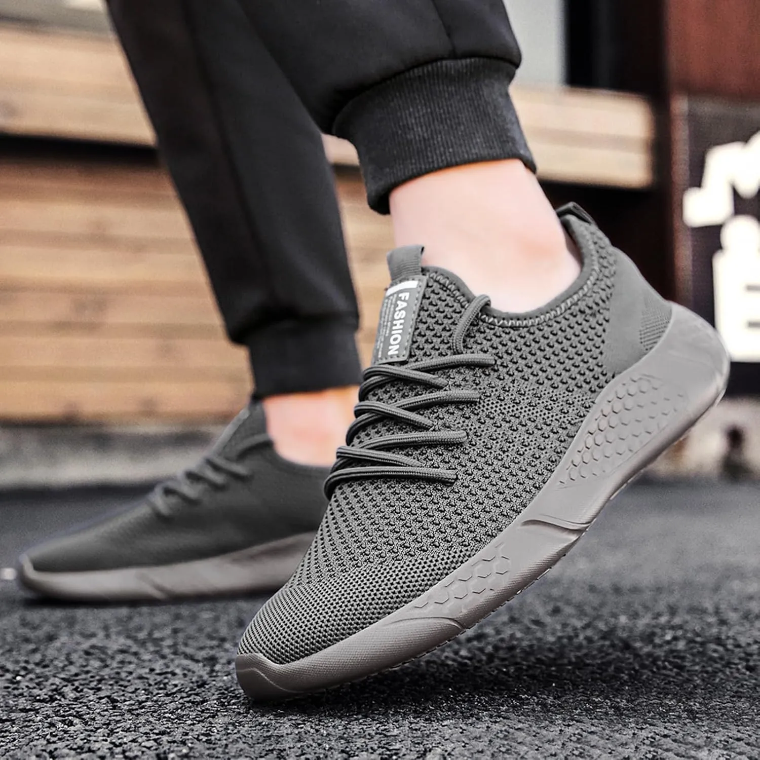 Tennis Shoes Men Running Sneakers Lightweight Breathable