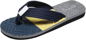 Vickyleb Flip Flops for Men Waterproof,Men's Flip Flops Slippers Slip Breathable Casual Beach Sandals