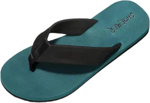 Vickyleb Flip Flops for Men Waterproof,Men's Flip Flops Slippers Slip Breathable Casual Beach Sandals