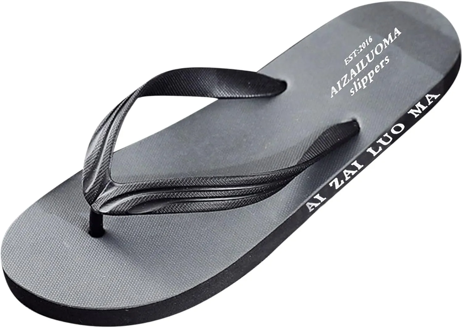 Vickyleb Flip Flops for Men,Men's Flip Flops Trendy Summer Comfortable Fashion Beach Sandals C
