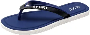 Vickyleb Flip Flops for Men,Men's Flip Flops Trendy Summer Comfortable Fashion Beach Sandals C