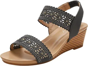 Wedge Sandals for Women Comfortable with Straps Flatform Design Lightweight Summer Sandals Arch Support 2025 Spring and Summer Vacation