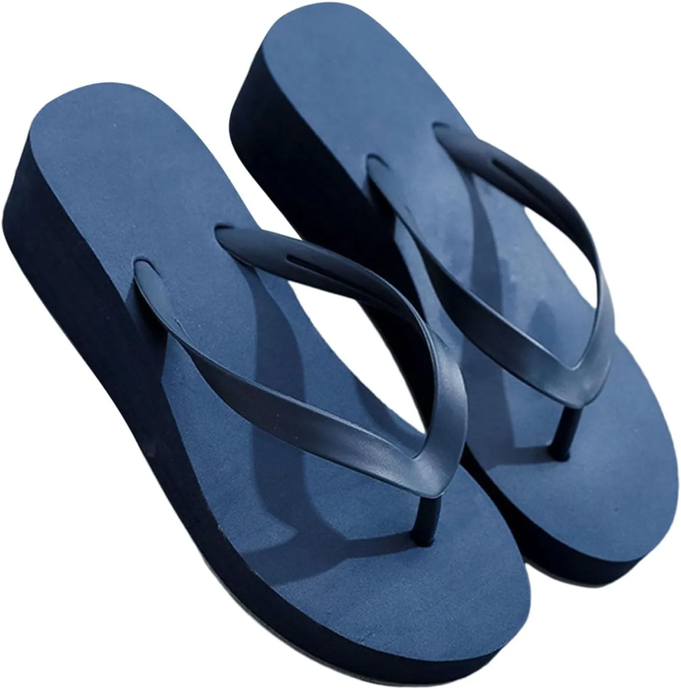 Women's Ladies Platform Wedges Bohemian Beach Shoes Slippers Sandals Summer Beach Flip Flops for Women