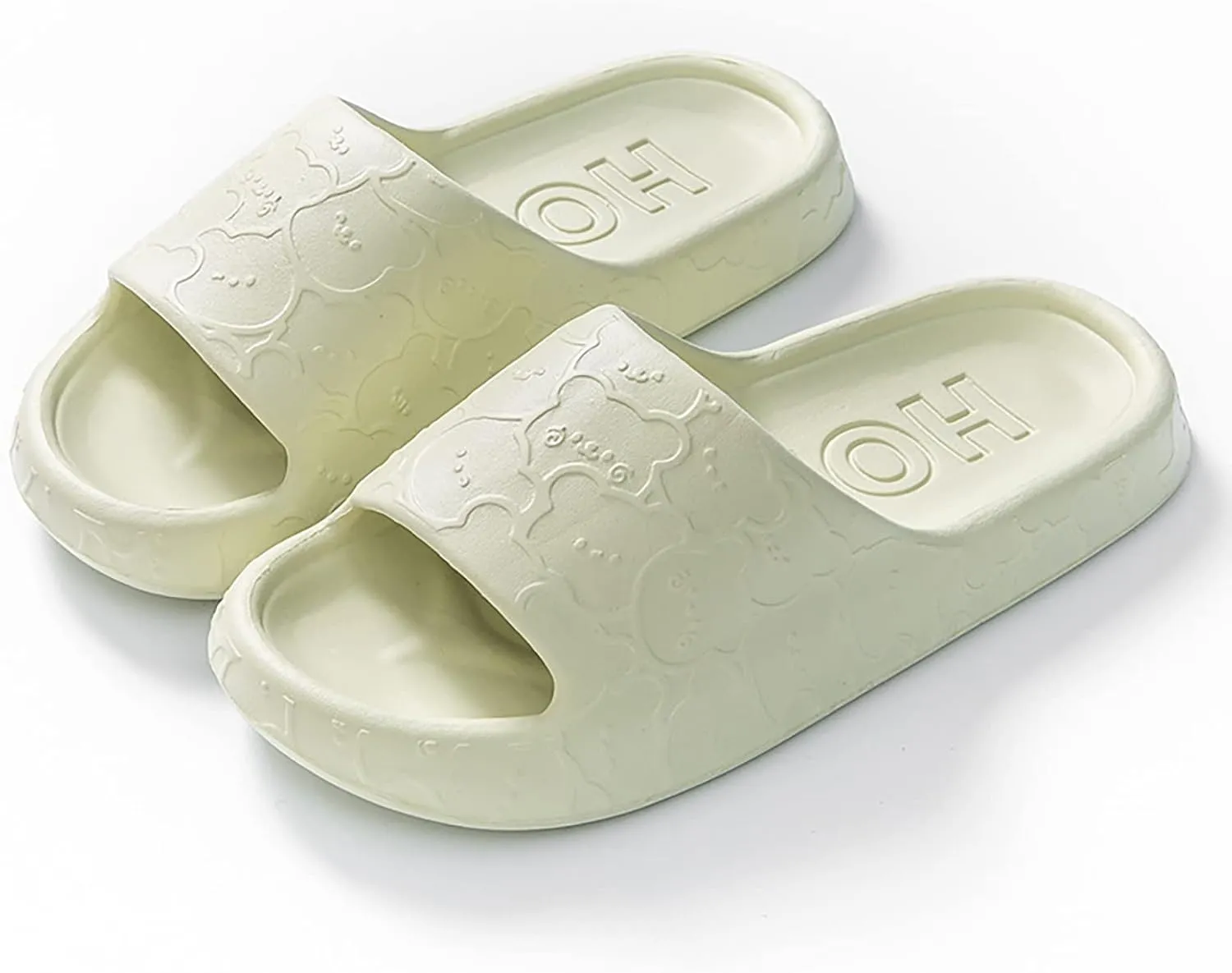 Women's Pillow Slippers Comfortable Quick Drying Shower Slippers Breathable Slides Sandals Slides for Women