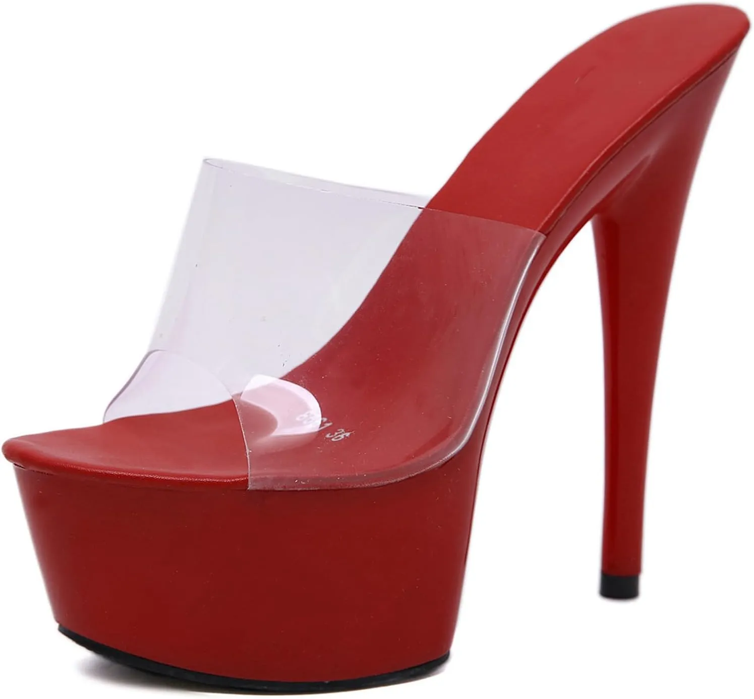 Women's Platform Sandal Stilettos Slip On High Heels