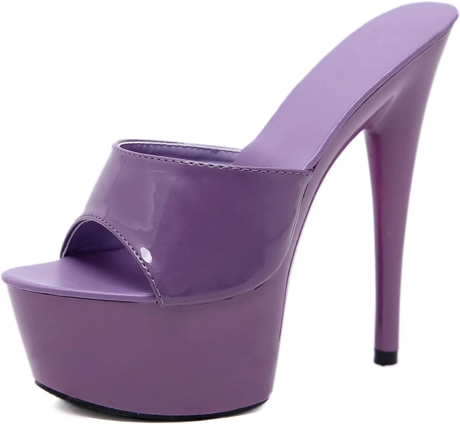 Women's Platform Sandal Stilettos Slip On High Heels