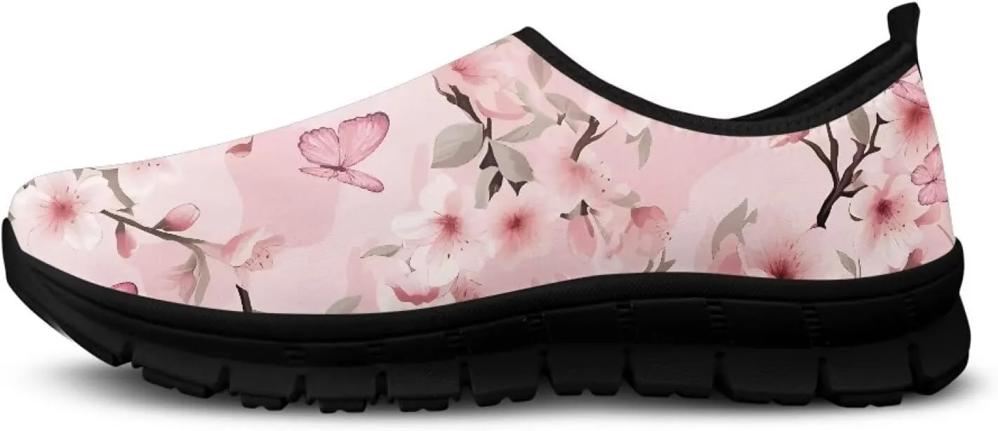 Womens Tennis Shoes Slip On Sneakers Casual Walking Athletic Shoes Breathable Shoes Lightweight Daily Loafers