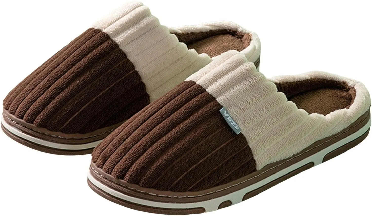 Women's Winter Cozy Fuzzy Slippers, Indoor/Outdoor, Memory Foam, Anti-Skid, Size 11, Pink
